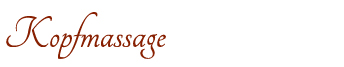 Kopfmassage
